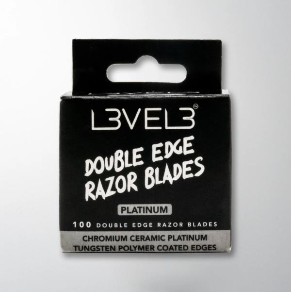 NAVAJILLA DOUBLE EDGE PLATINUM 100 PZS L3VEL3