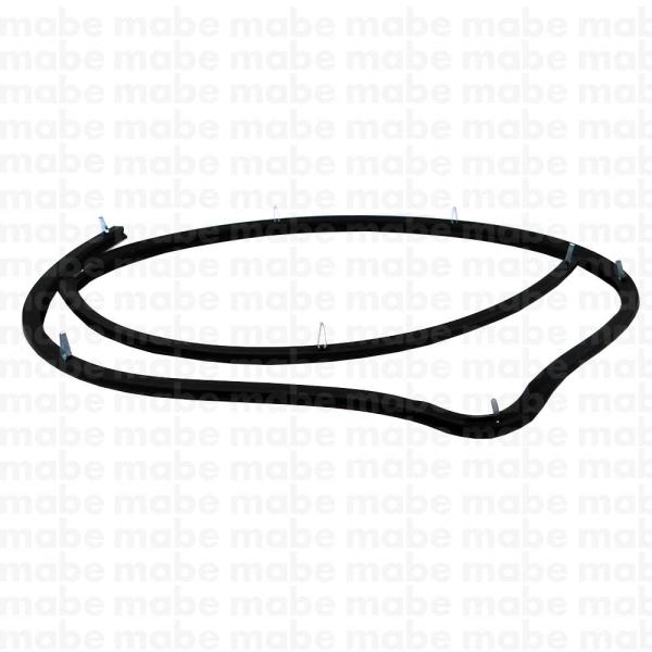 EMPAQUE PUERTA HORNO 30" NEGRO MIDE 130CM MABE