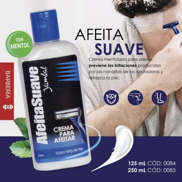 CREMA AFEITAR AFEITA SUAVE 250ML