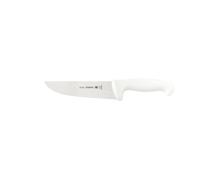 CUCHILLO MASTER CARNICERO 6" 12CM ACERO CON MANGO BLANCO TRAMONTINA