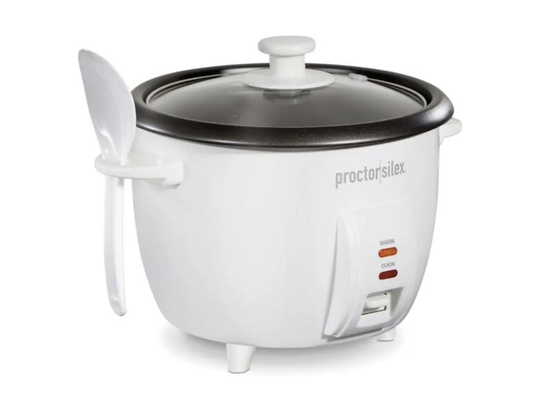 OLLA ARROCERA 5 TAZAS BLANCO CON VAPORERA PROCTOR SILEX