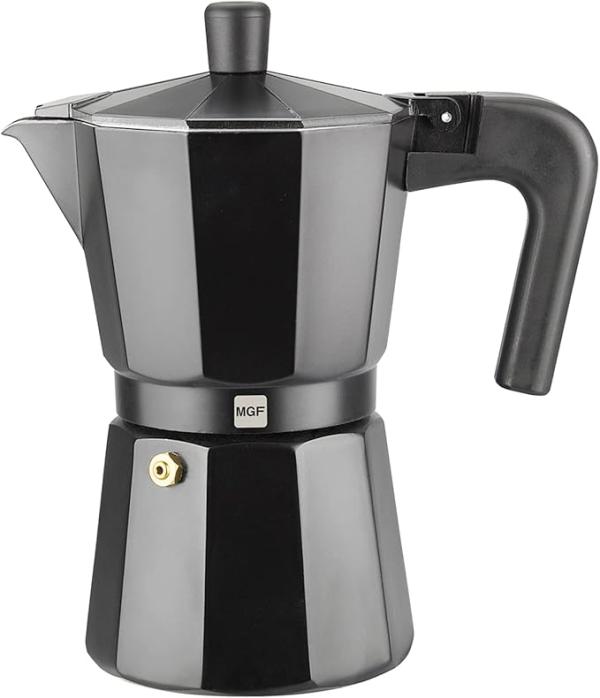 CAFETERA ESPRESSO 9T KENIA NEGRO MAGEFESA