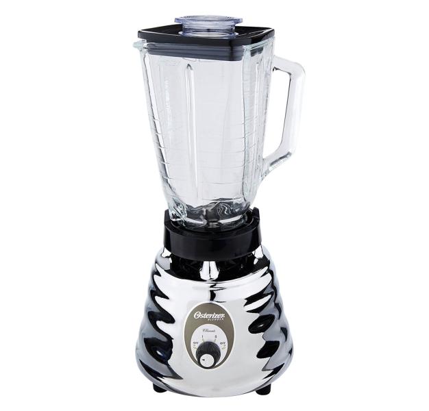 LICUADORA 2 VELOCIDADES CLASICA VIDRIO 1.25 LITROS 500W ACERO INOXIDABLE OSTER