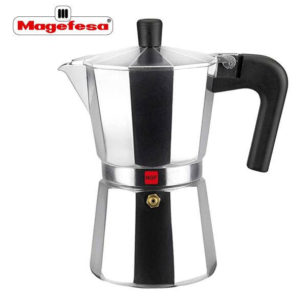 CAFETERA ESPRESSO 12T KENIA ALUMINIO MAGEFESA