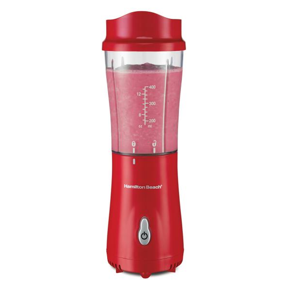 LICUADORA PERSONAL 400ML 175W ROJO HAMILTON BEACH