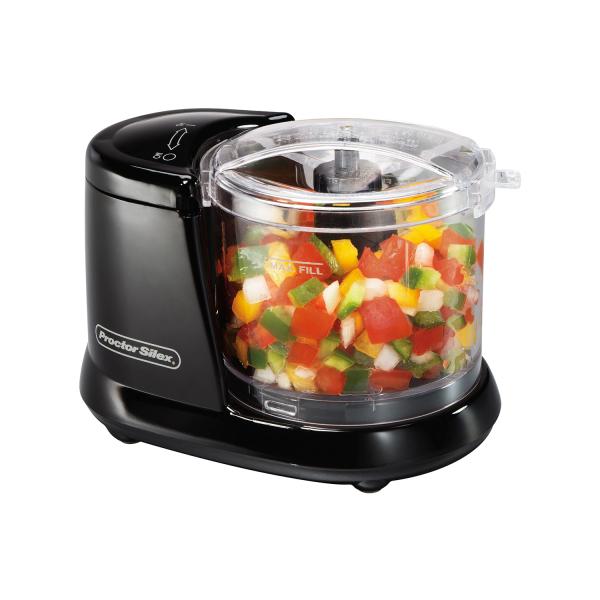 PROCESADOR ALIMENTOS 1.5 TAZAS NEGRO PROCTOR SILEX