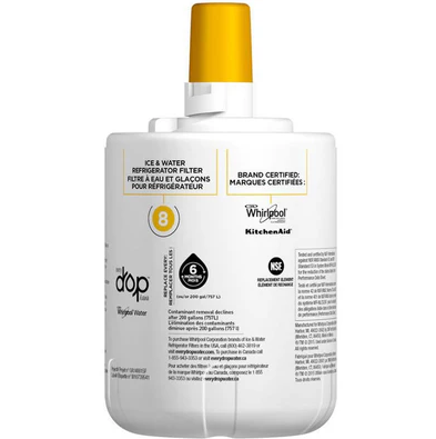 FILTRO AGUA INTERNO DOP 8 WHIRLPOOL