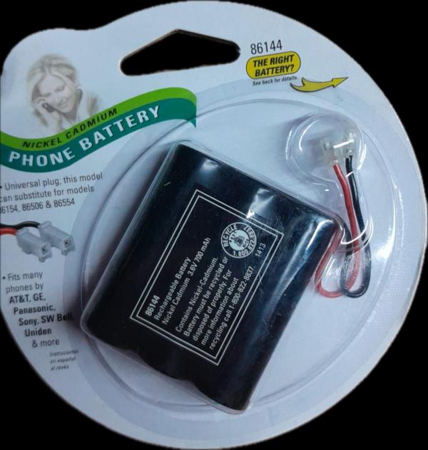 BATERIA 3AA RECARGABLE 3.6V 700MAH