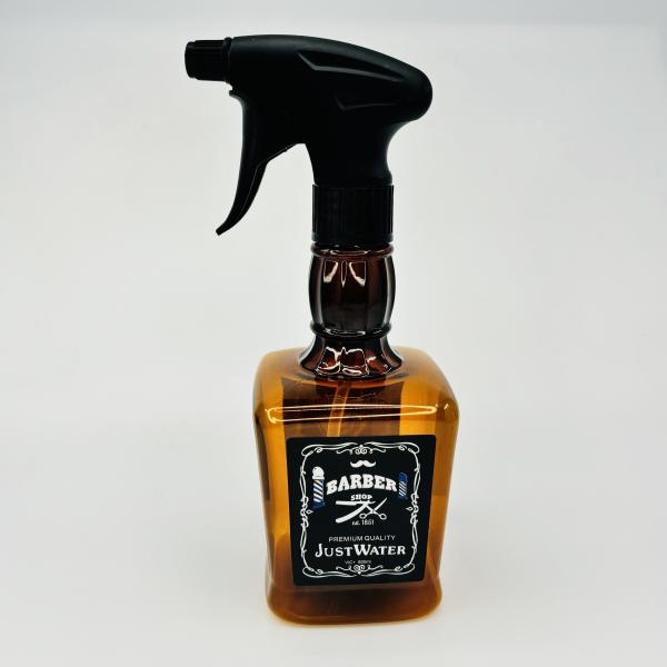 ROCIADOR PLASTICO CUADRADA CUELLO LARGO 500ML JUST WATER