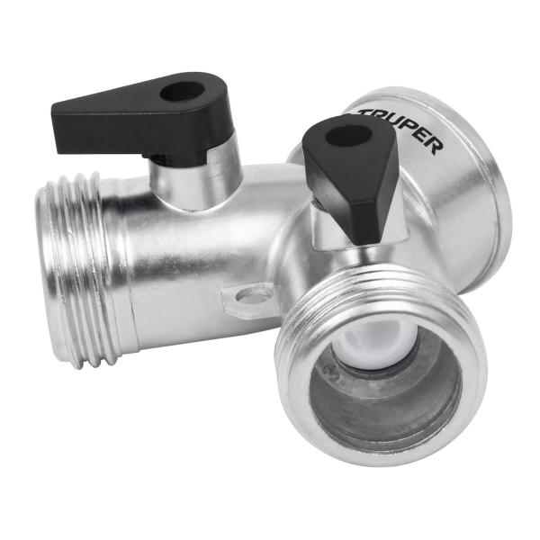 Y GRIEGA METALICA 2 CIERRES 3/4" AD-2 TRUPER