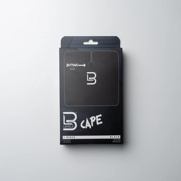 CAPA BARBERIA PROFESIONAL BOTONES LOGO NEGRO L3VEL3