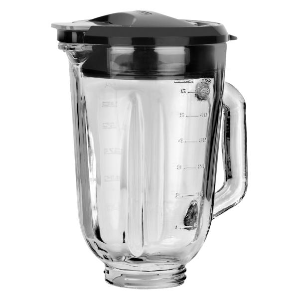 FRASCO LICUADORA ORIGINAL VIDRIO CON TAPA 1.25 LITROS BLACK + DECKER