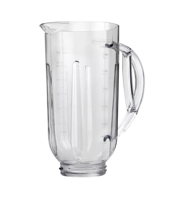 FRASCO LICUADORA PLASTICO 1.65 LITROS 56 OZ. ORIGINAL CON TAPA BLACK + DECKER
