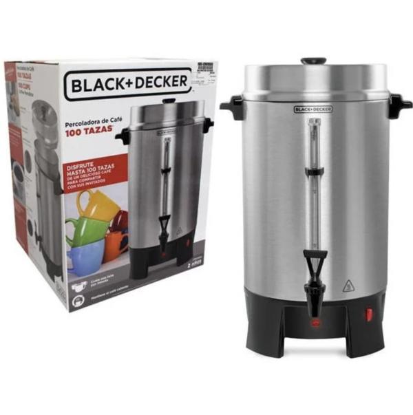 PERCOLADOR 100 TAZAS BLACK + DECKER