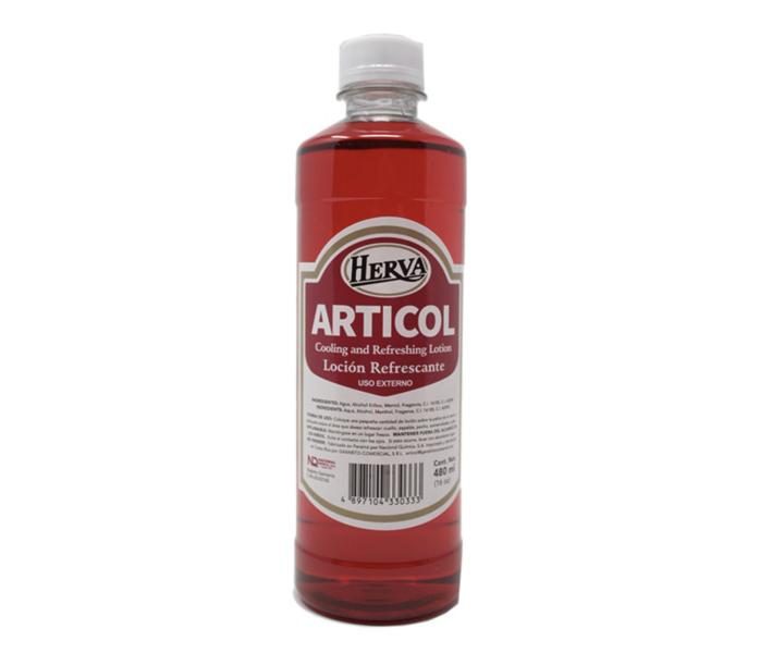 LOCION REFRESCANTE ARTICOL 480ML ROJO