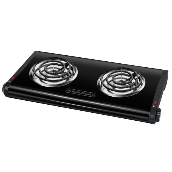 PLANTILLA ESPIRAL 2 PUESTOS NEGRO BLACK + DECKER