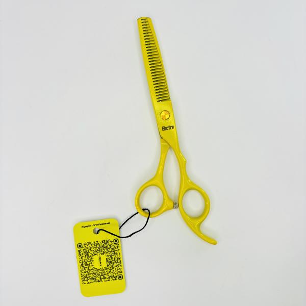 TIJERA GRAFILAR PROFESIONAL ELECTRA PREMIUM AMARILLO