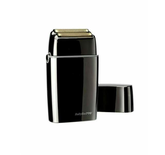 RASURADORA DESTRONCADORA FOIL DOBLE METAL NEGRO BABYLISSPRO