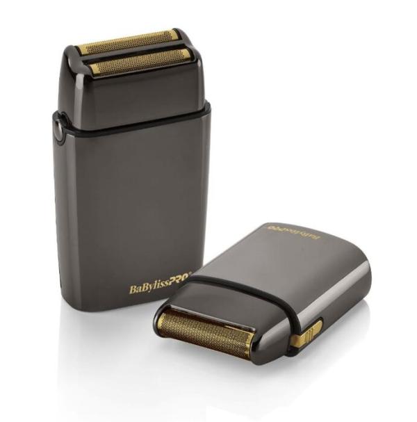 COMBO RASURADORA DESTRONCADORAS FOIL DOBLE Y SENCILLO FX01/FX02 NEGRO BABYLISSPRO