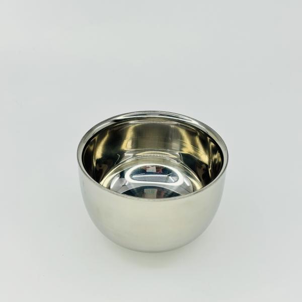 RECIPIENTE CREMA BARBERIA METALICO
