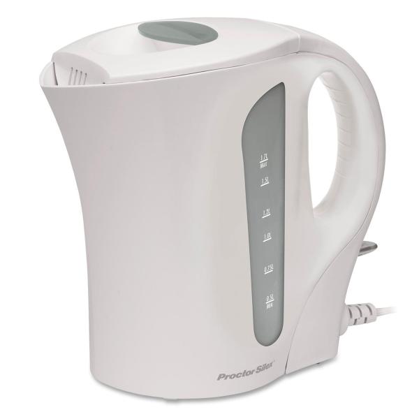 HERVIDOR AGUA ELECTRICO 1.7 LITROS BLANCO PROCTOR SILEX