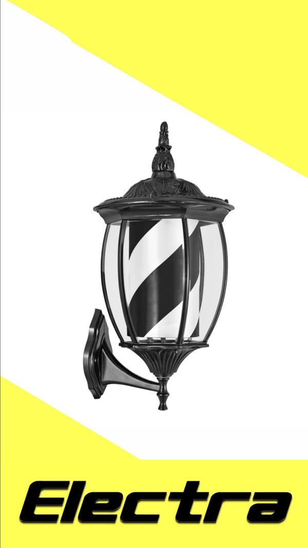 POLO TIPO FAROL BARBERIA GRIS/NEGRO ELECTRA PREMIUM NEGRO