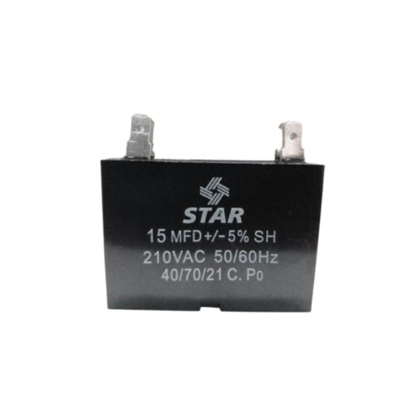 CONDENSADOR 15MF 210VAC