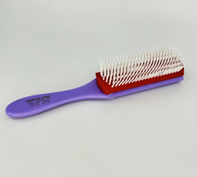 CEPILLO CABELLO PLASTICO MORADO