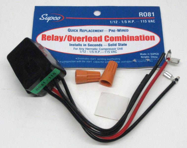 RELAY ELECTRONICO 1/12 - 1/5 HP
