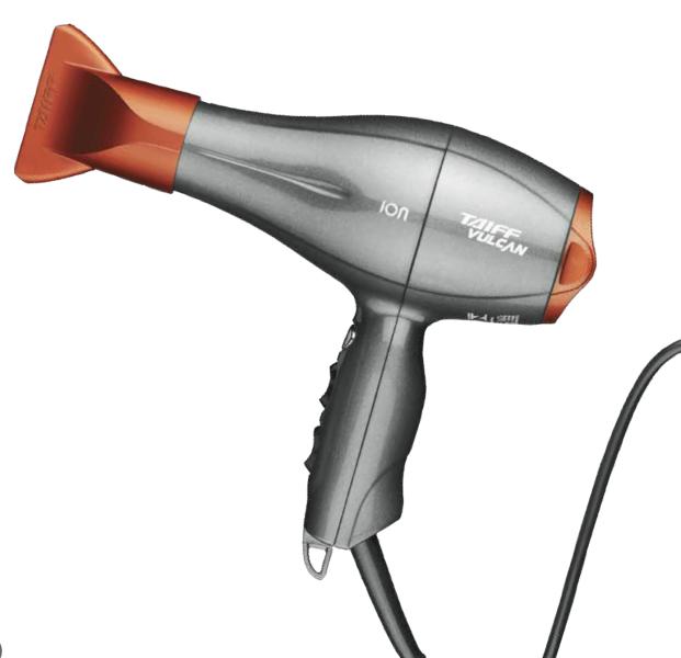 SECADORA CABELLO 2400W PROFESIONAL VULCAN