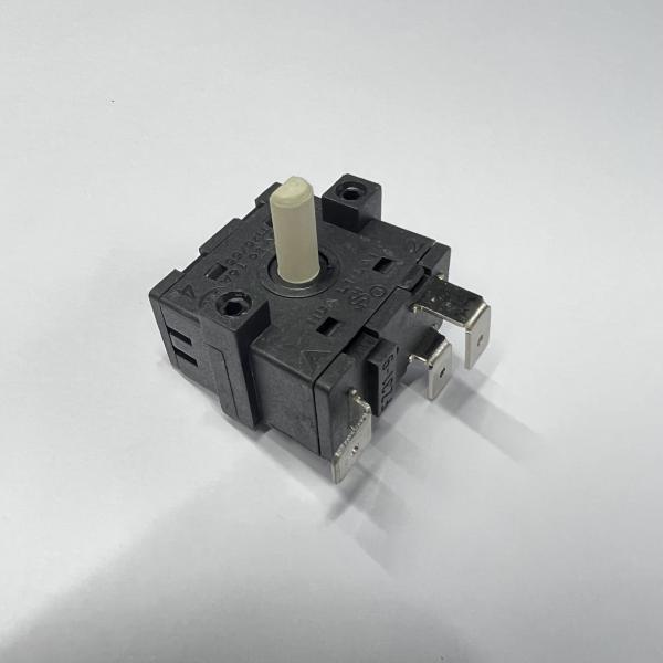 SELECTOR RESISTENCIA HORNO TOSTADOR 3 TERMINALES EJE GRIS
