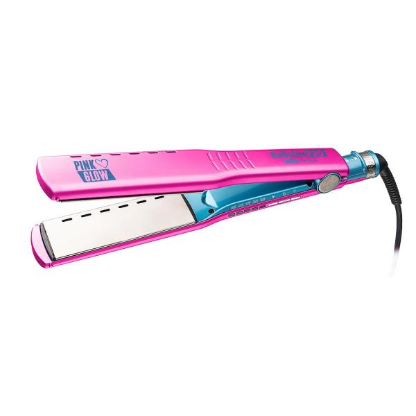 PLANCHA CABELLO 1-1/2" NANO TITANIUM PINK GLOW BABYLISSPRO