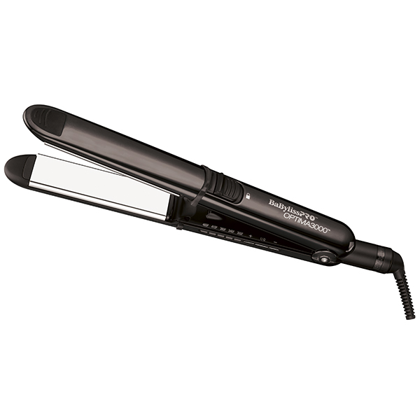 PLANCHA CABELLO OPTIMA 3000 1-1/4" NEGRA BABYLISSPRO