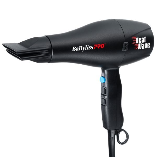 SECADORA CABELLO PROFESIONAL HEAT WAVE 2200W NEGRO BABYLISSPRO