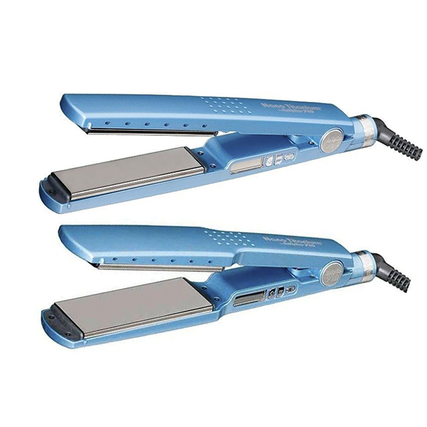 COMBO PLANCHA CABELLO 1-1/4" 1-3/4" BABYLISSPRO CELESTE NANO TITANIUM
