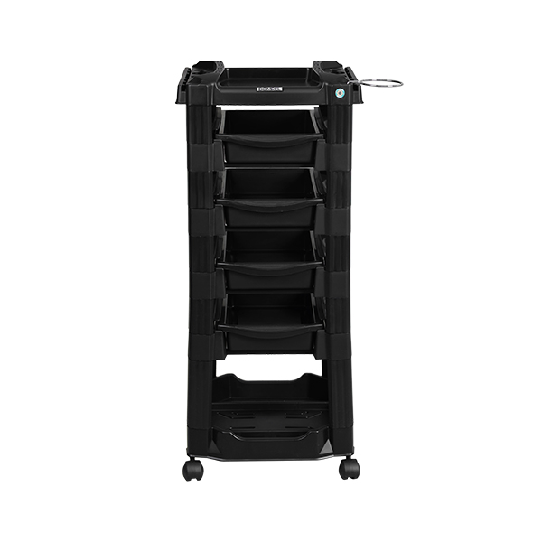 CARRITO AYUDANTE VEGAS 4 GAVETAS NEGRO DOMPEL