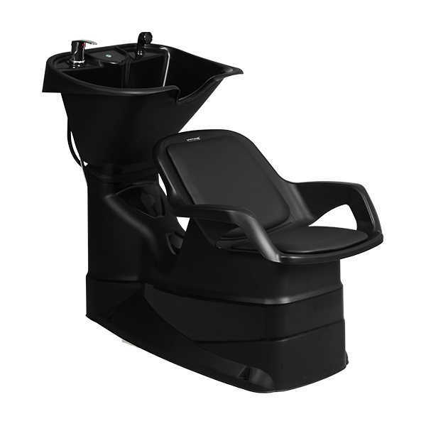 LAVACABEZAS PLASTICO RECLINABLE NEGRO DOMPEL