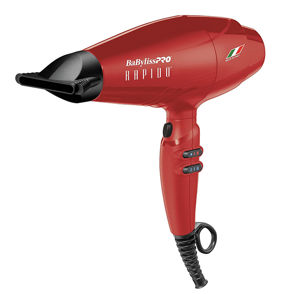 SECADORA CABELLO PROFESIONAL RAPIDO 2000W ROJO BABYLISSPRO