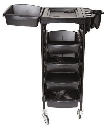 CARRITO AYUDANTE BARBERIA LOREAL 5 GAVETAS QA0009 / METALICO