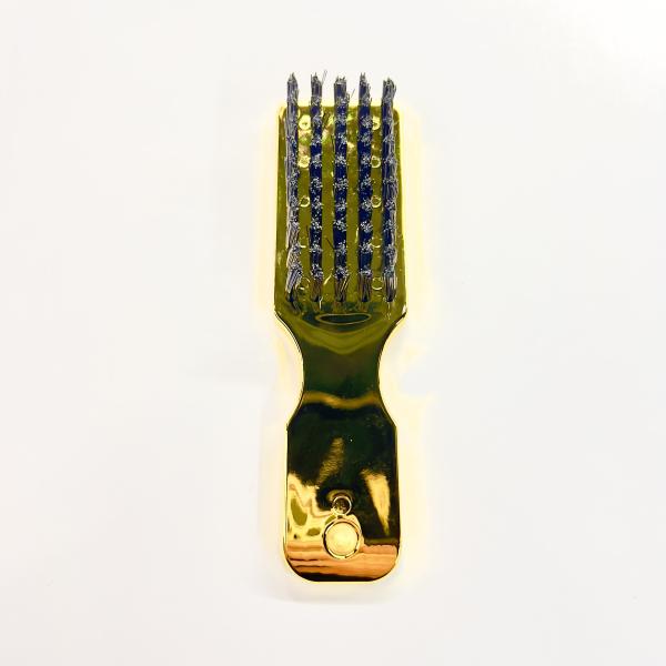 CEPILLO LIMPIADOR RASURADORA CUADRADO ELECTRA PREMIUM DORADO
