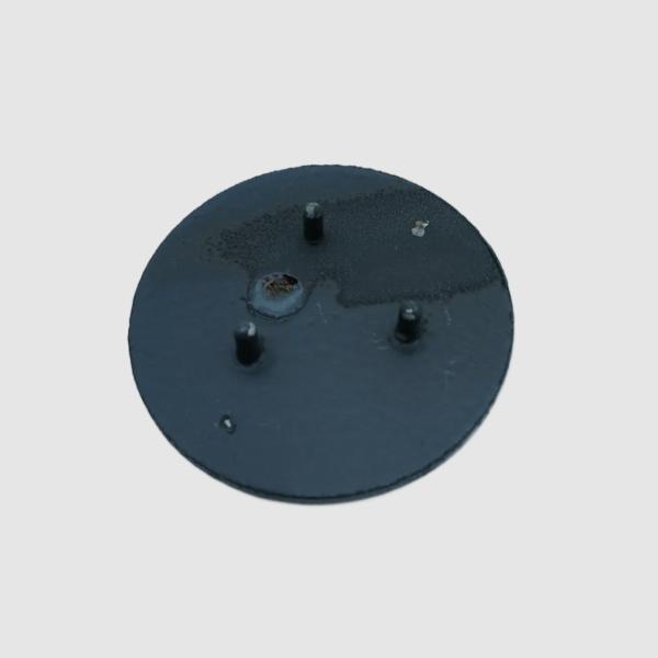 CHAPA QUEMADOR CON TRES GUIAS MIDE 5.5CM MABE
