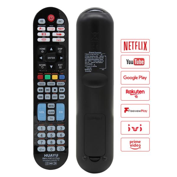 CONTROL REMOTO UNIVERSAL LED LCD 3D MULTIMARCAS