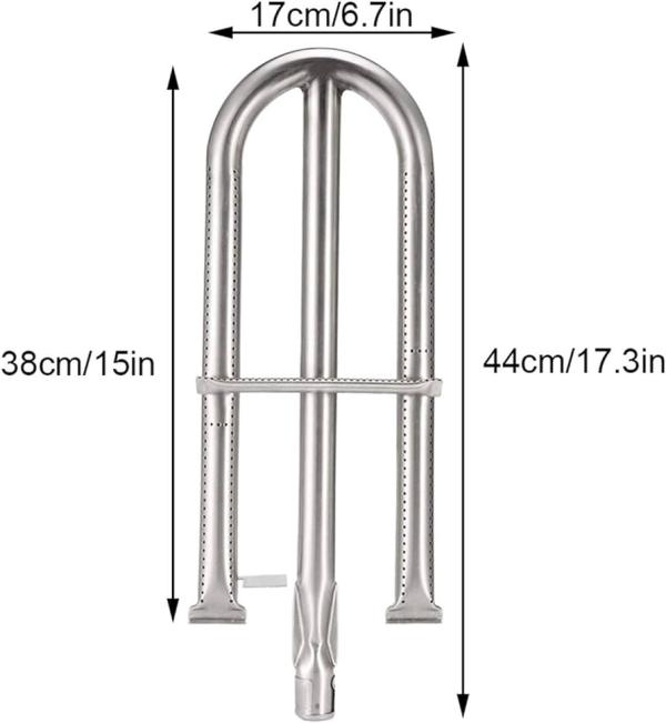 QUEMADOR BBQ ACERO INOXIDABLE