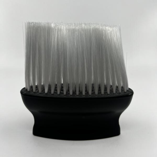 SACUDIDOR CUELLO CERDAS BLANCAS/CREMA BASE NEGRA ELECTRA