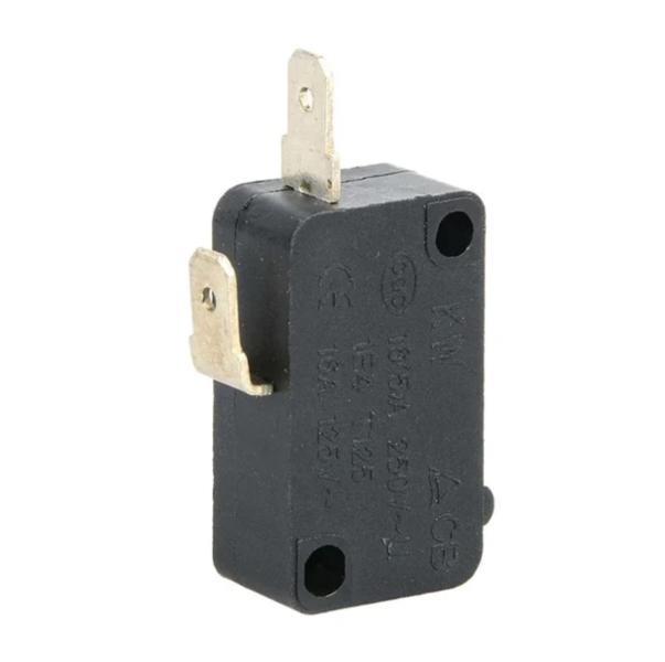 MICROSWITCH PARA MICROONDAS DOS TERMINALES NC NEGRO