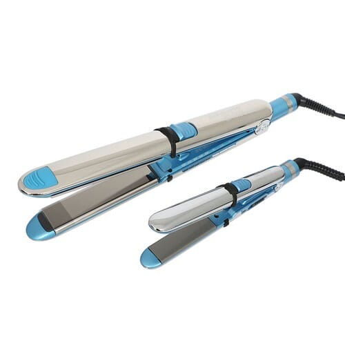 COMBO PLANCHA CABELLO 1-1/4" OPTIMA3000 3/4" OPTIMA2000 BABYLISSPRO CELESTE