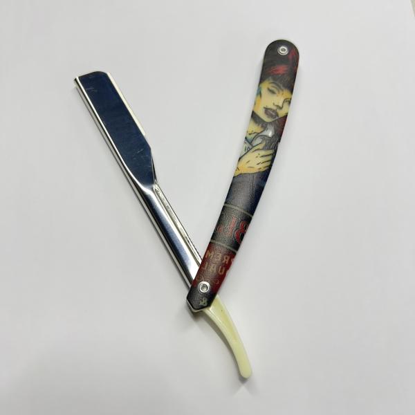 PORTA NAVAJA VARIOS DISE&Ntilde;OS BARBERIA ELECTRA