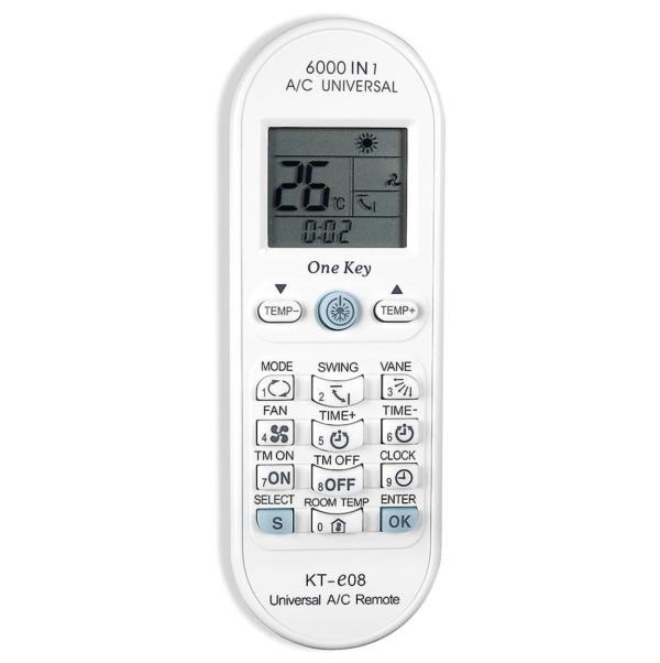 CONTROL REMOTO UNIVERSAL PARA AIRE ACONDICIONADO 6000 EN 1 EVERWELL