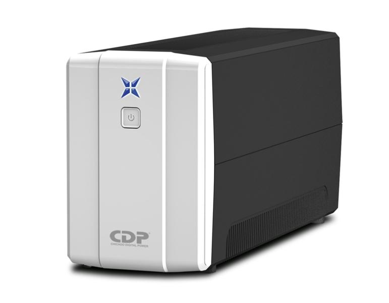 BATERIA RESPALDO UPS 750VA/500W 8 SALIDAS NEGRO CDP
