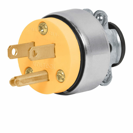 ENCHUFE POLARIZADO INDUSTRIAL METAL TRUPER